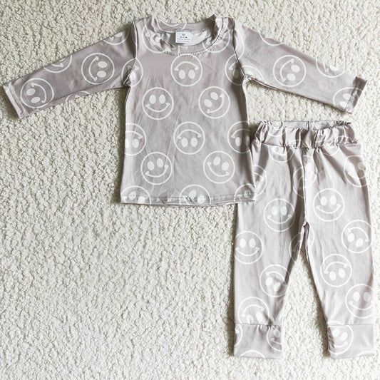 Infant Baby Rompers Long Sleeve Kids Footie Jumpsuit LR0114