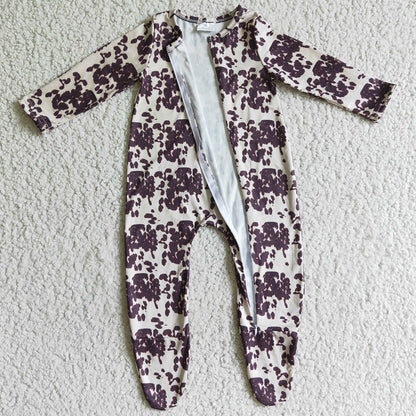Boutique Infant Baby Footie Rompers Fall Unisex Romper LR0068