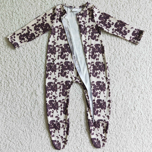 Boutique Infant Baby Footie Rompers Fall Unisex Romper LR0068