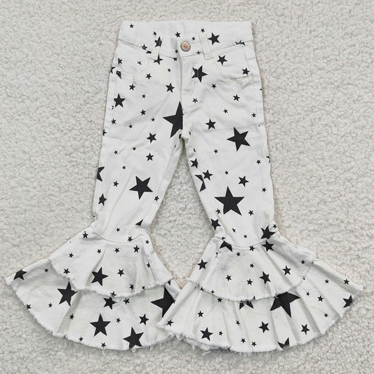 Star Print Boutique Girls Jeans Bell Pants P0068