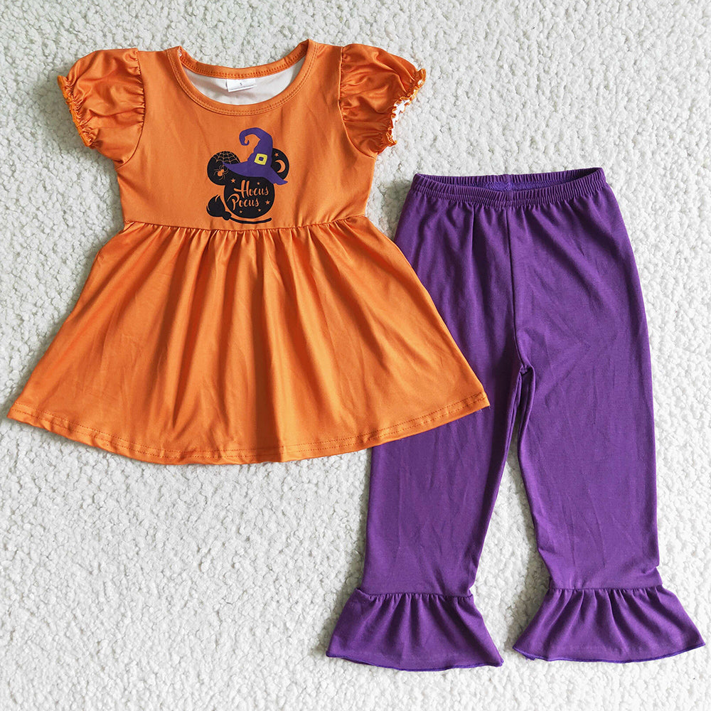 Boutique Baby Girls Halloween Clothing Set GSPO0117