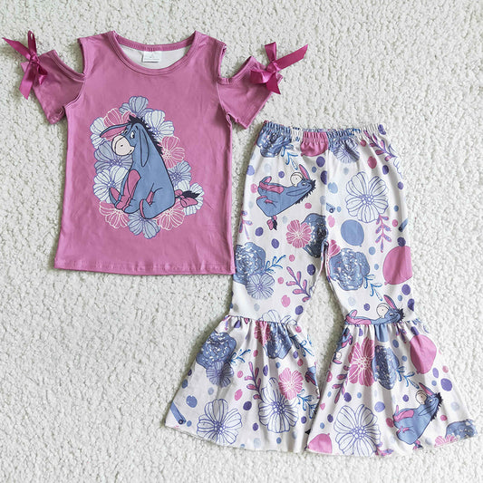 Fashion Girls Clothing Cartoon Print Boutique Outfits GSPO0144