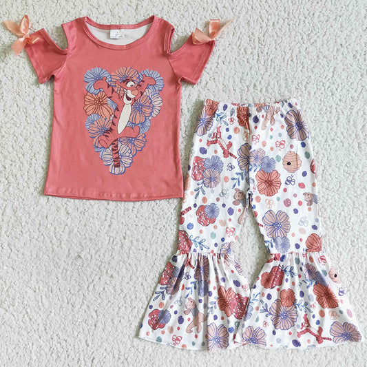 Toddler Baby Girl Clothes Fall Bell Bottom Outfits GSPO0145