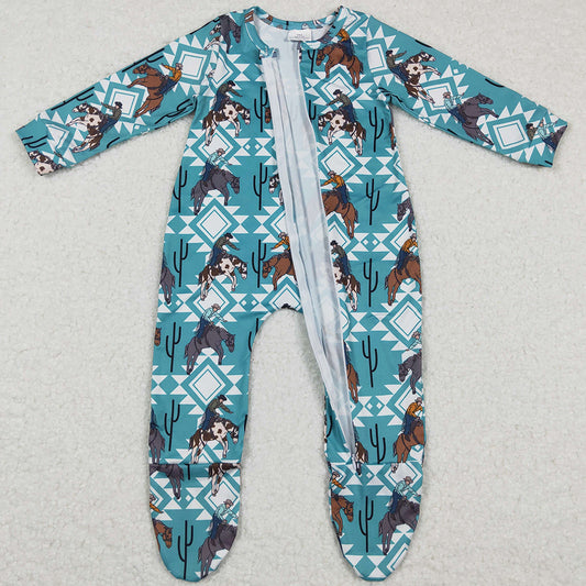 Hot Sale Baby Kids Romper Zipper Design Girls Footie Jumpsuit LR0248