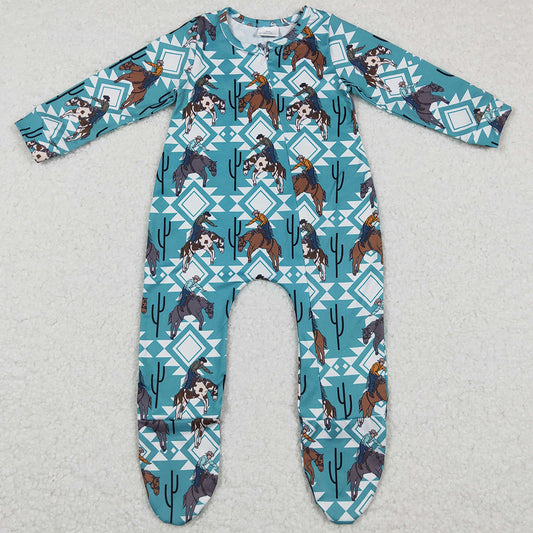 Hot Sale Baby Kids Romper Zipper Design Girls Footie Jumpsuit LR0248