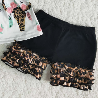 Fashion Kids Clothes Girls Outfits Cute Toddler Baby Girls Summer Clothes Wholesale Children Clothing Sets A18-1