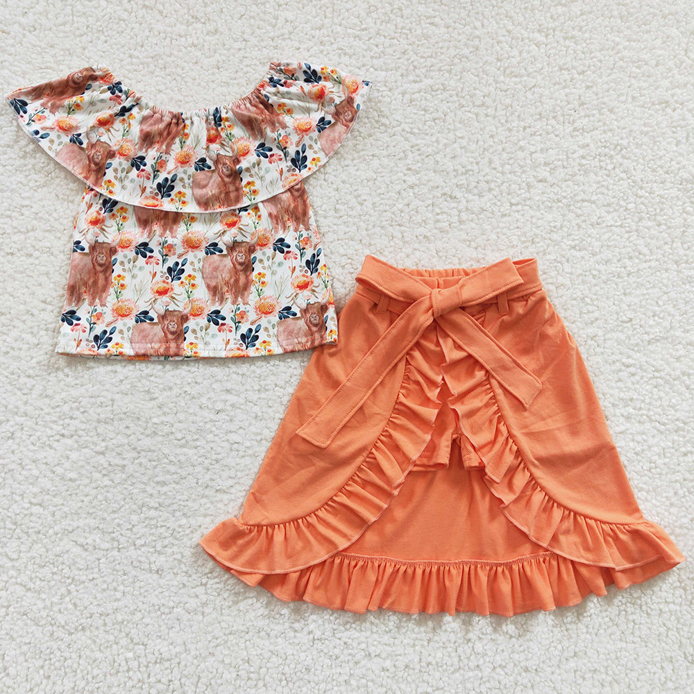 New Fashion Baby Girl Clothes Summer Outfits GSSO0184