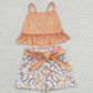 Cute Baby Girls Clothes Baseball Print Boutique Girls Summer Outfits GSSO0172 4.12