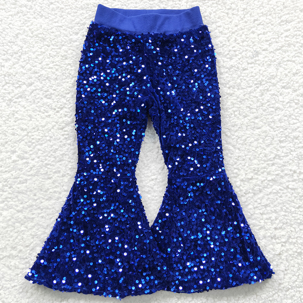 Blue Boutique Girls Sequins Bell Pants P0077