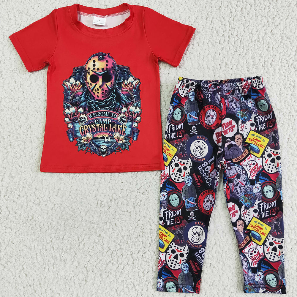 Fashion Baby Boys Clothes Happy Halloween Boutique Outfits BSPO0012