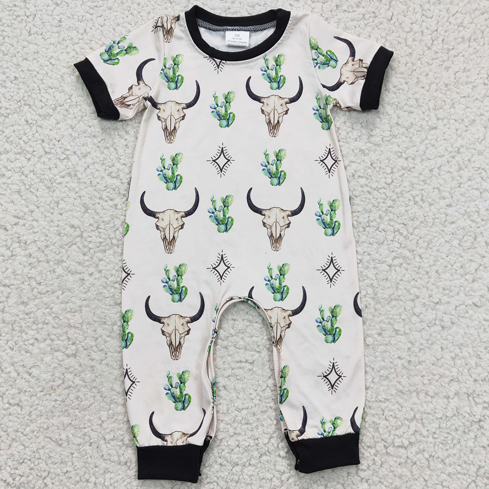 Cow Print Cute Infant Baby Boy Rompers SR0144