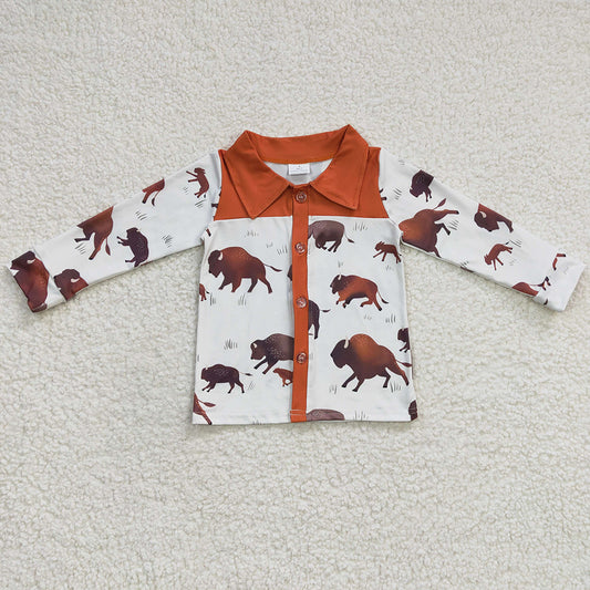 Cow Print Boutique Boys T-shirt BT0200