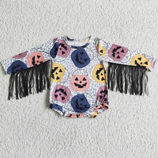 New Fashion Infant Baby Romper Halloween Tassel Design Girls Rompers LR0048