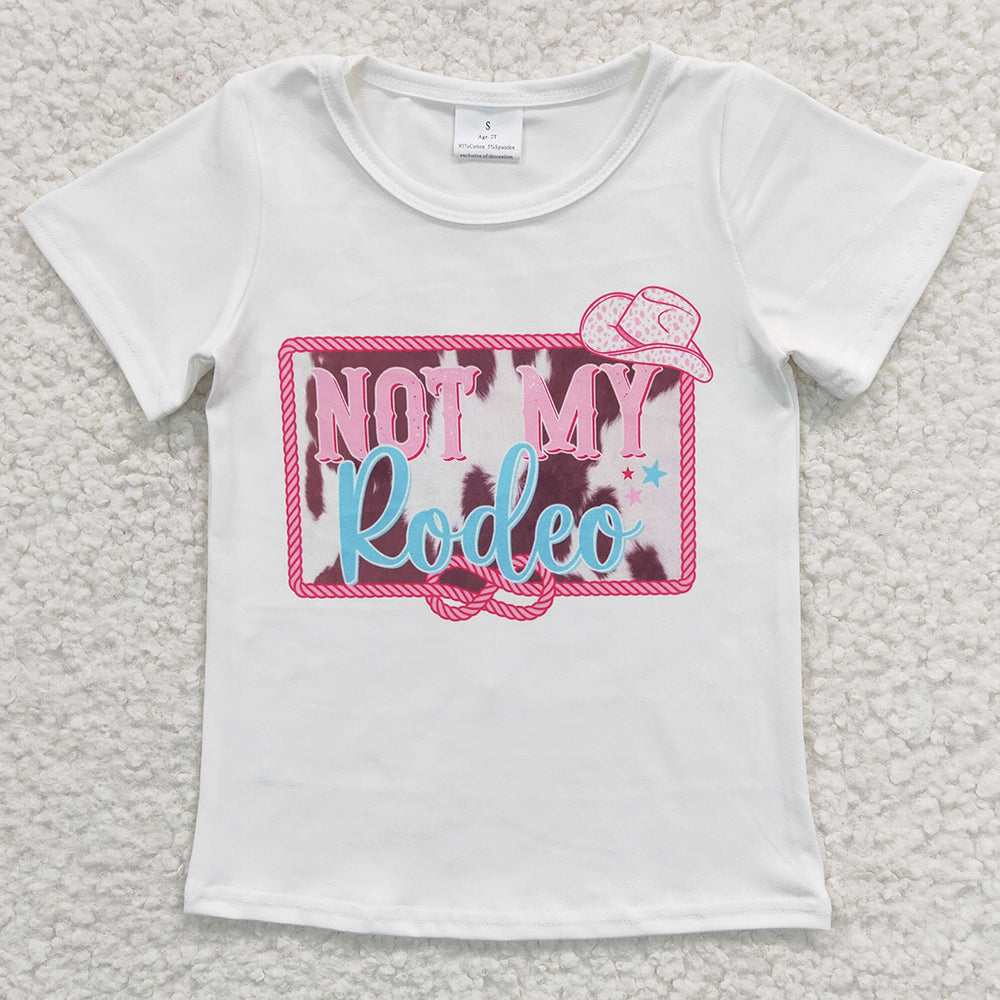 Summer Girls T-shirt Fashion Baby Girls Clothes Top GT0139