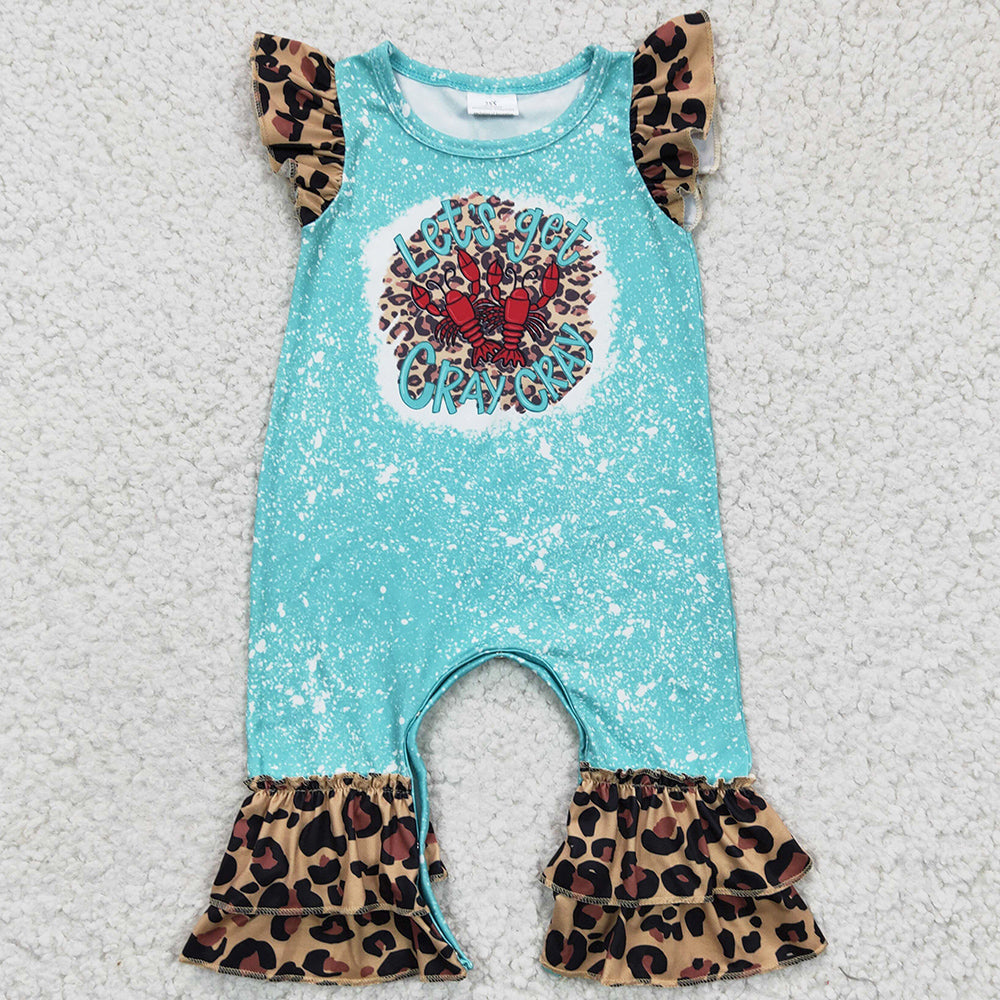 Boutique Infant Baby Girls Romper Cray Cute Kids Rompers Jumpsuit SR0151