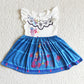 Baby Girl Dress Fashion Toddler Girls Clothes Boutique Dresses Short Sleeve C4-30
