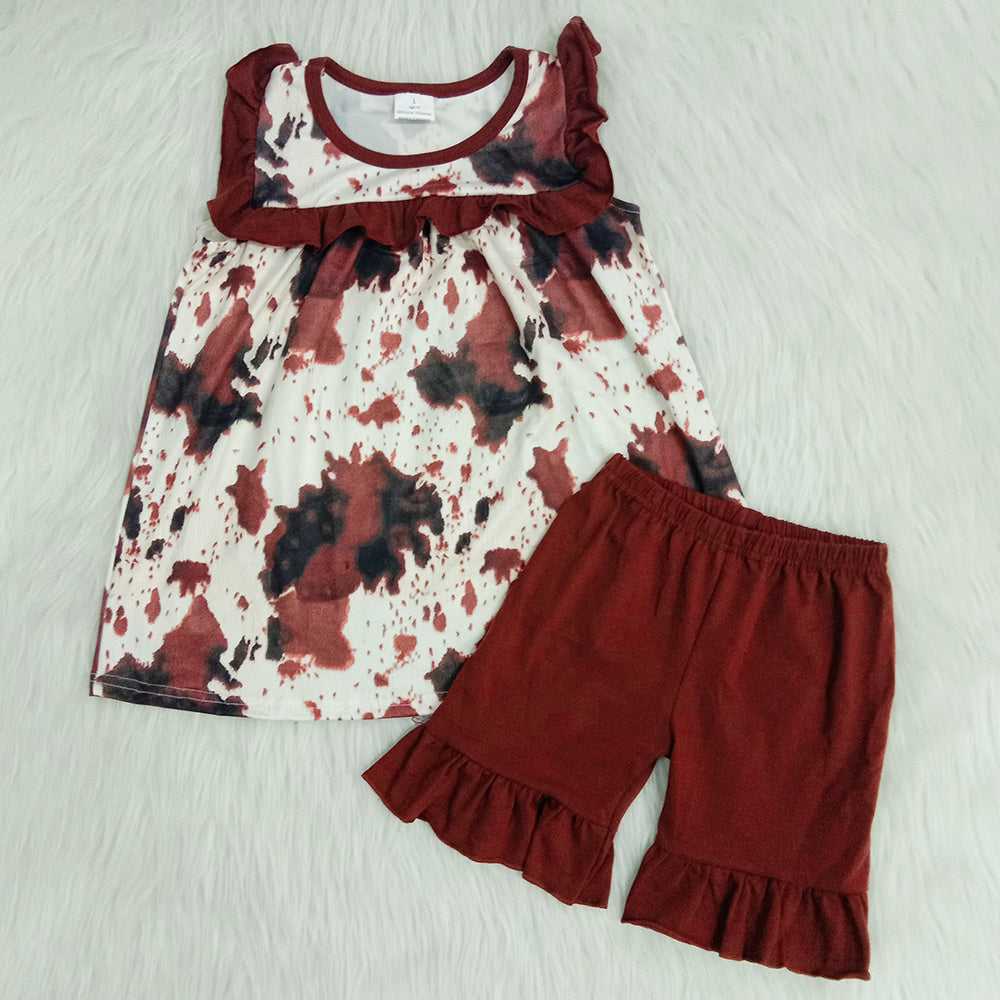 Hot Sale Baby Girl Clothes Summer Boutique Kids Clothing Little Girls Toddler Outfits Wholesale A17-10