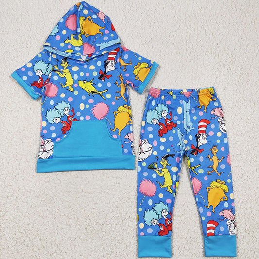 Cute Baby Boy Clothes Hoodie Set Cartoon Boys Girls Outfits BSPO0068