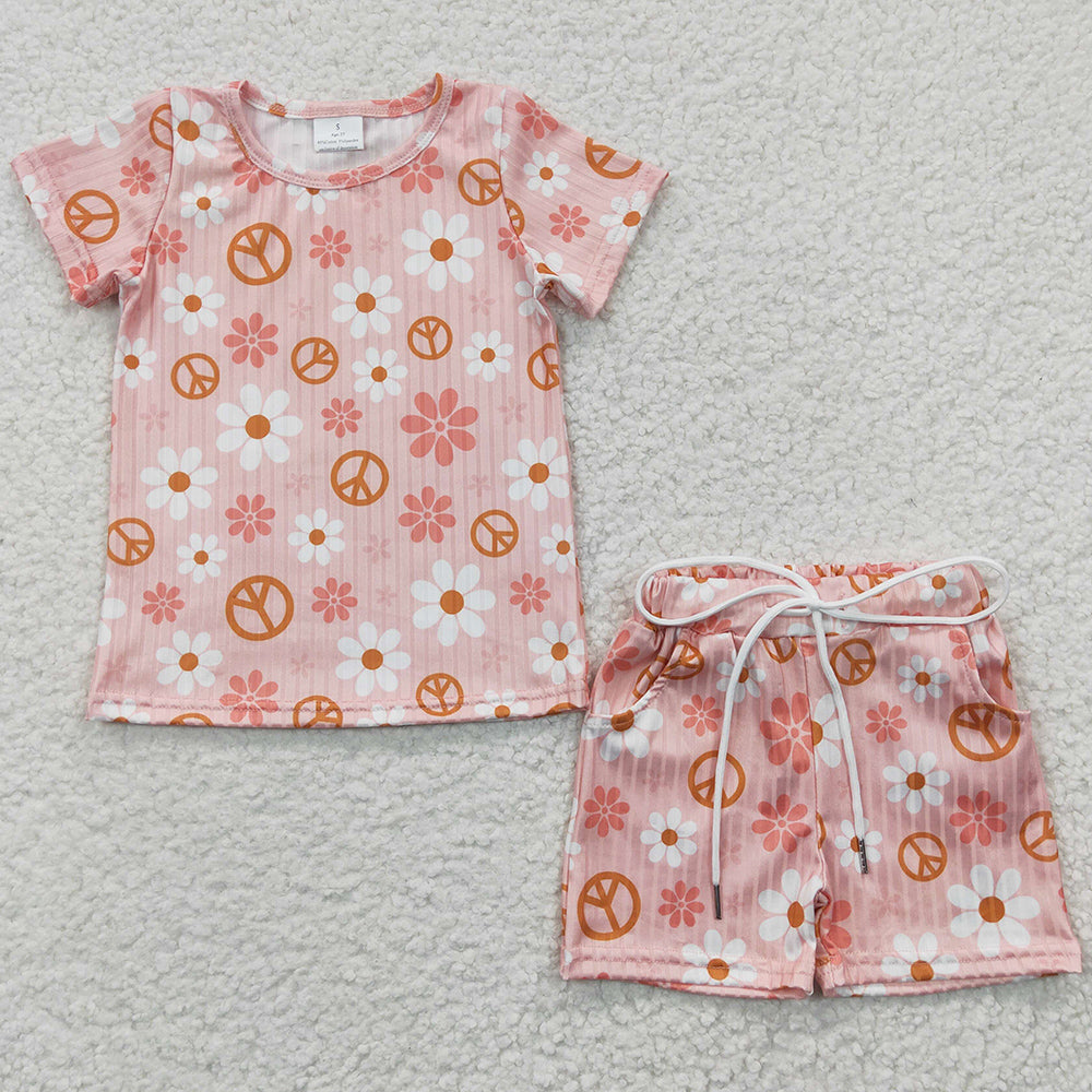 New Design Baby Girls Clothes Set GSSO0228