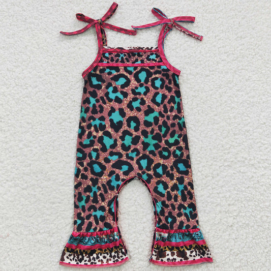 Hot Sale Baby Girls Leopard Rompers SR0229