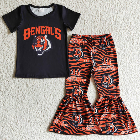 New Arrival Girls Clothing Bell Bottom Outfits GSPO0187