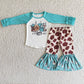 Boutique Toddler Girls Clothes Long Sleeve Bell Pants Set 6 A11-14
