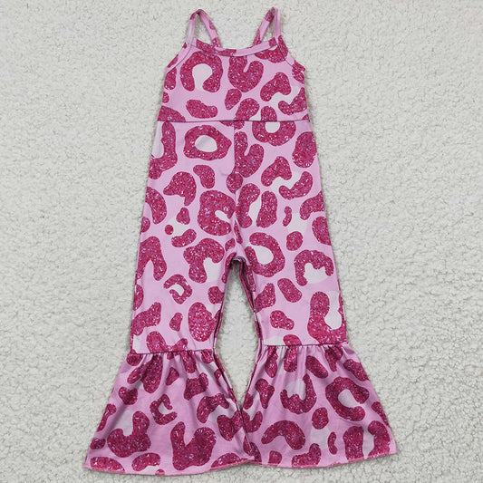 Leopard Kids Girls Jumpsuit Rompers SR0216