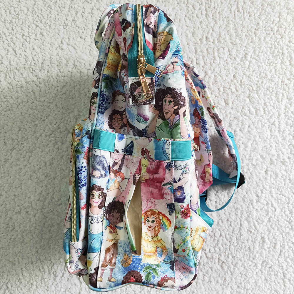 New Arrival Mommy Bags Cartoon Print Cute Baby Girls Backpack BA0003-M