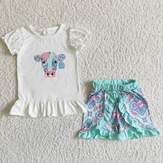 Toddler Girls Clothes Set Summer Baby Kids Clothes Outfits A4-12