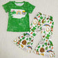 Kids Designer Clothes Girls Bell Pants Outfits Happy St. Patrick Fashion Baby Girls Clothes B16-11