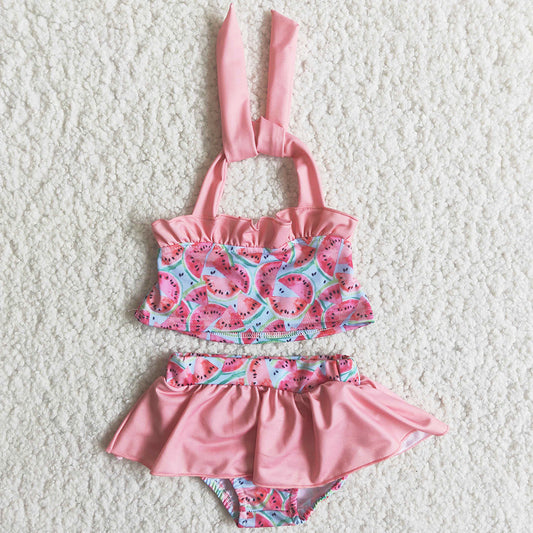 Boutique Baby Girl Swimsuit Summer Kids Clothes Girl Swimwear Fashion Girl Swimsuits B5-12-1