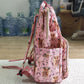 New Arrival Mommy Bags Cow Flower Print Boutique Baby Girls Backpack BA0016