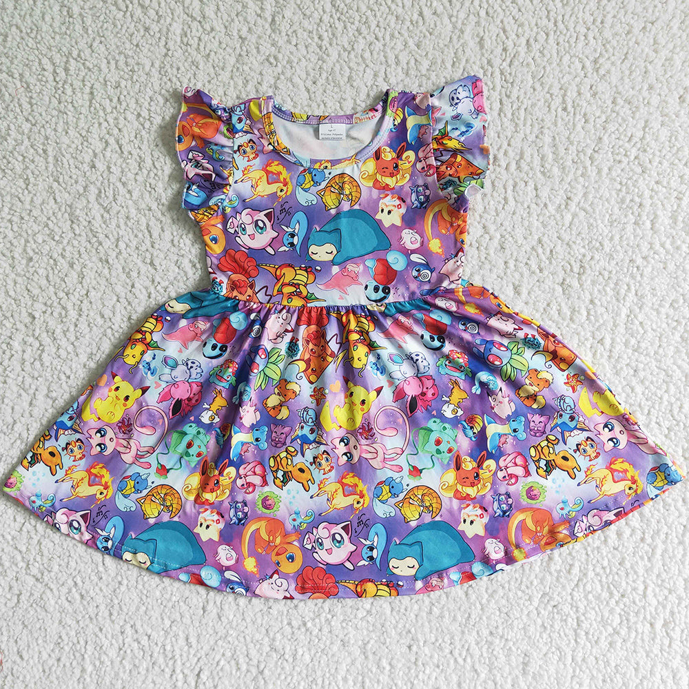 Boutique Baby Girl Clothes Summer Girls Dress B10-10