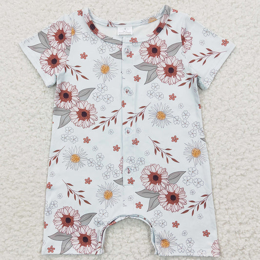 Baby Girls Romper Flowers Floral Rompers SR0247