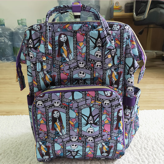 Boutique Mommy Bags Halloween Cartoon Print Fashion Baby Girls Backpacks BA0015