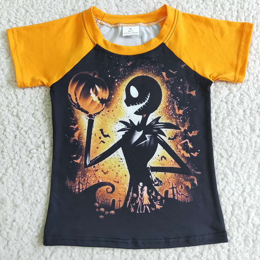 Boutique Boys Halloween Clothes Top Short Sleeve T-shirt BT0042