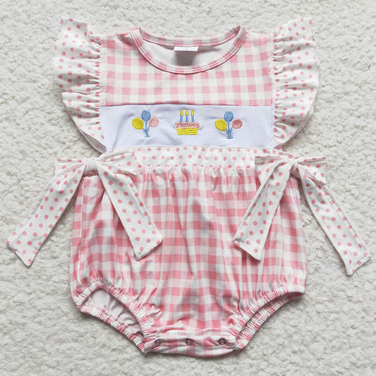 Baby Girls Romper Bow Birthday Rompers SR0269