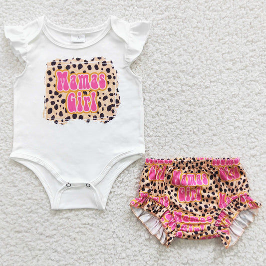 Baby Mama's Girl Clothes Rompers Bummie Sets GBO0111