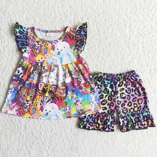 Toddler Baby Girls Clothes Set Little Girls Summer Clothing Outfits Wholesale Children Clothes C16-3