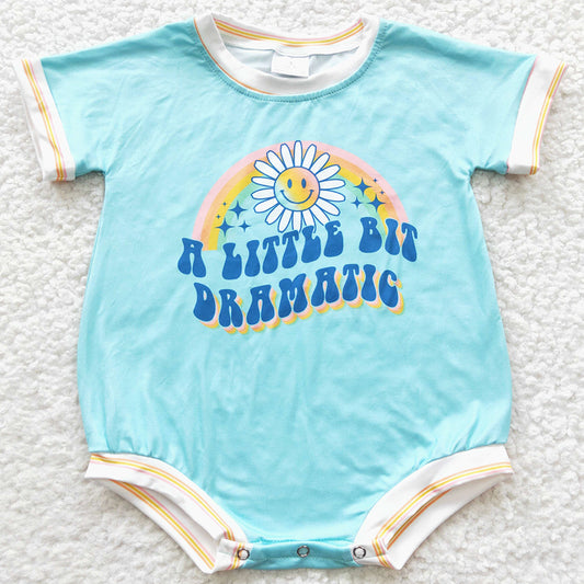 infant Baby Girls Romper A Little Big Dramatic Summer Rompers SR0339