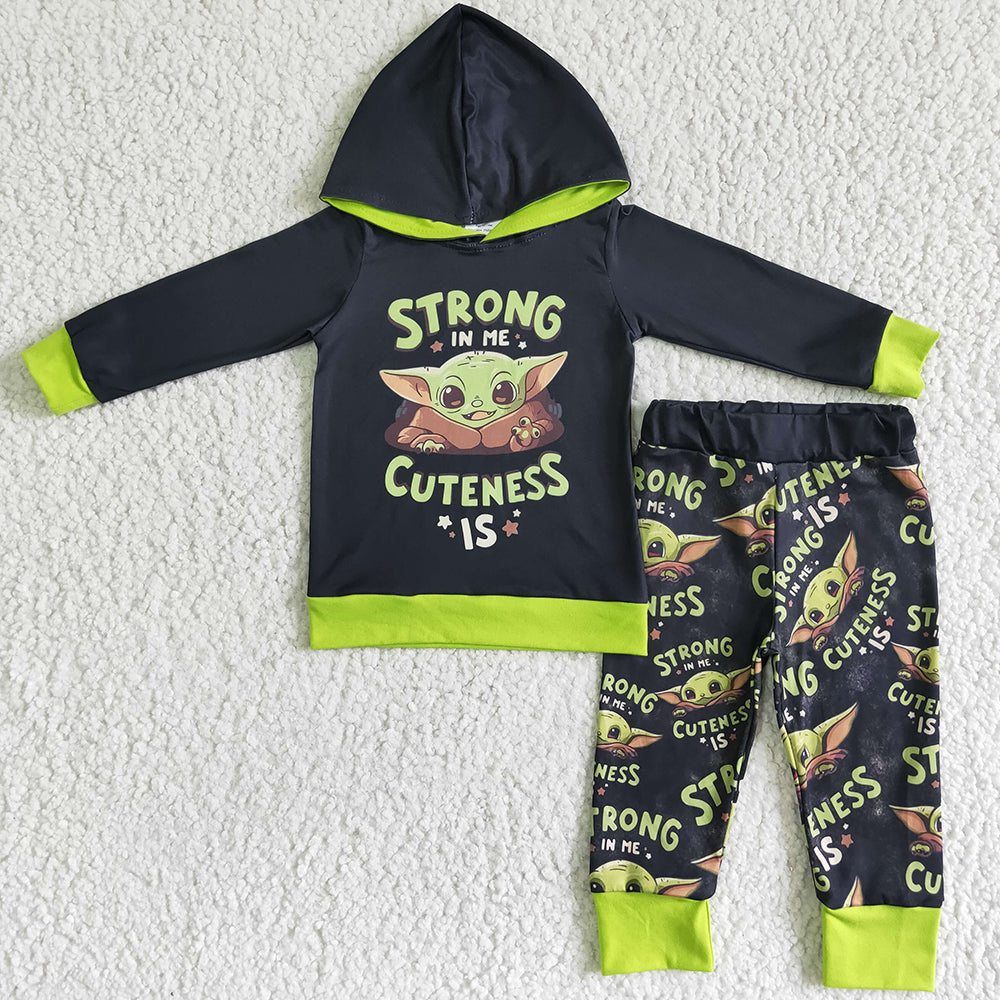 Baby Boys Clothes Hoodie Set Fashion Boys Clothing Boutique Kids Outfits 6 C9-37