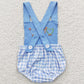 Baby Boys Romper Chicken Embroidery Cotton Boys Summer Rompers SR0286