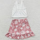 Baby Girls Clothes Strap Top Skirts Summer Shorts Sets GSD0270 4.1