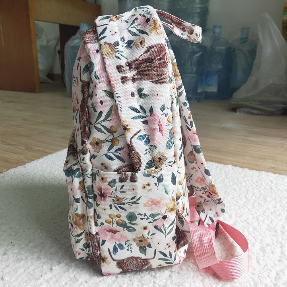 Cartoon Print Cute Girls Backpack Boutique Bag BA0007