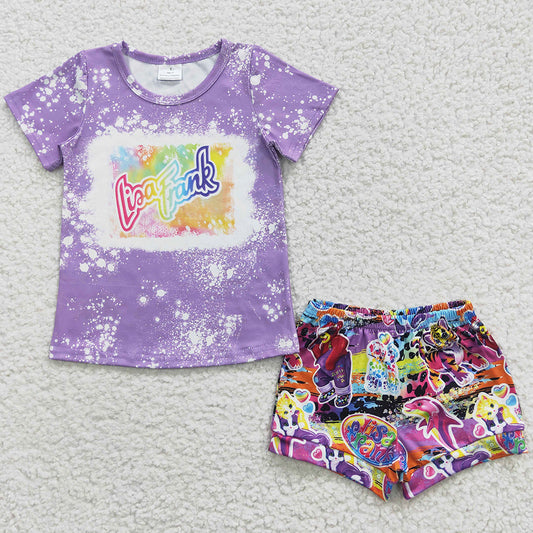 Summer Baby Girl Clothes Cartoon Cute Shorts Outfits GSSO0227