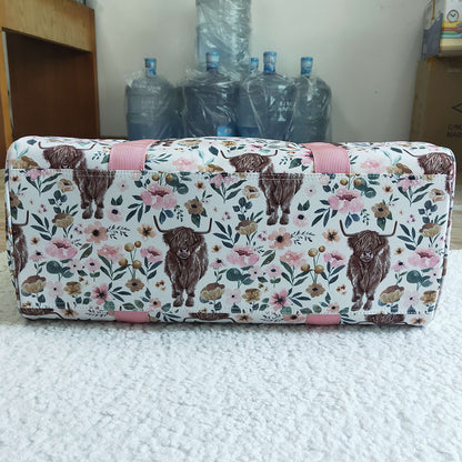 Hot Sale Travel Bag Cow Print Luggage Bags BA0008