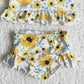 Hot Sale Baby Girl Swimsuit Girl Swimwear Sunflower Wholesale Toddler Girl Swimsuits C14-19