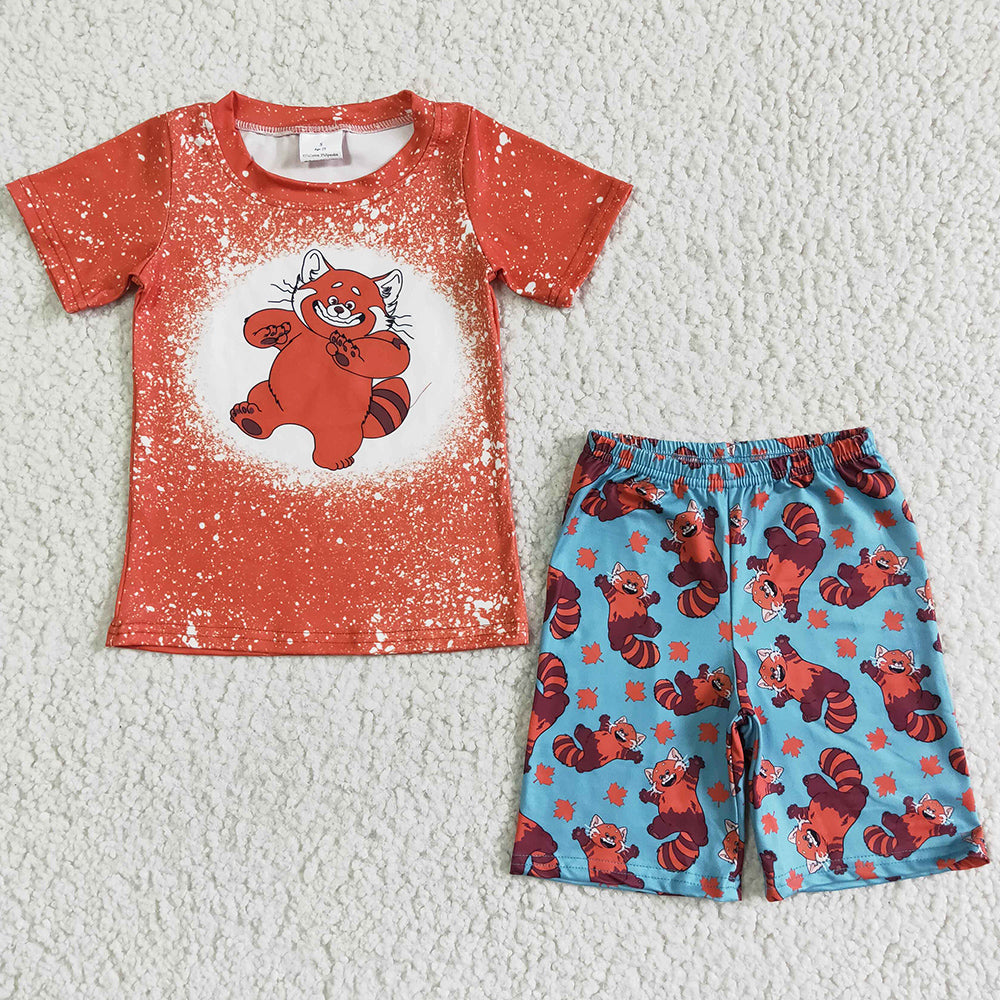 Boutique Baby Boy Summer Clothes Sets Cartoon Cute Boys Clothing Outfits Wholesale BSSO0045