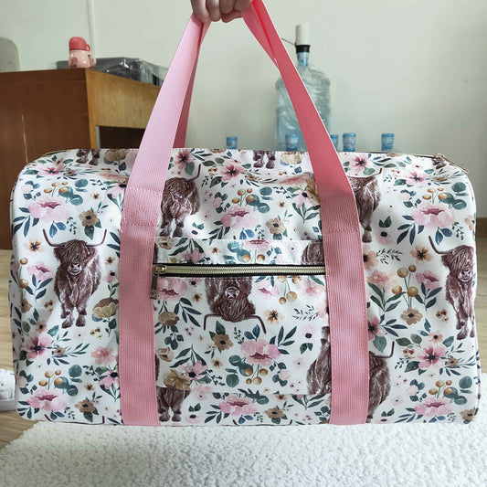 Hot Sale Travel Bag Cow Print Luggage Bags BA0008