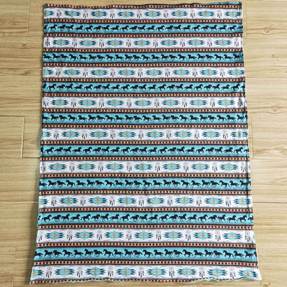 Western Style Baby Girls Blankets Soft Fashion Kids Infant Baby Blankets Boutique 6 B2-17